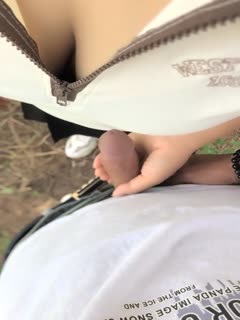 户外直播口交后入